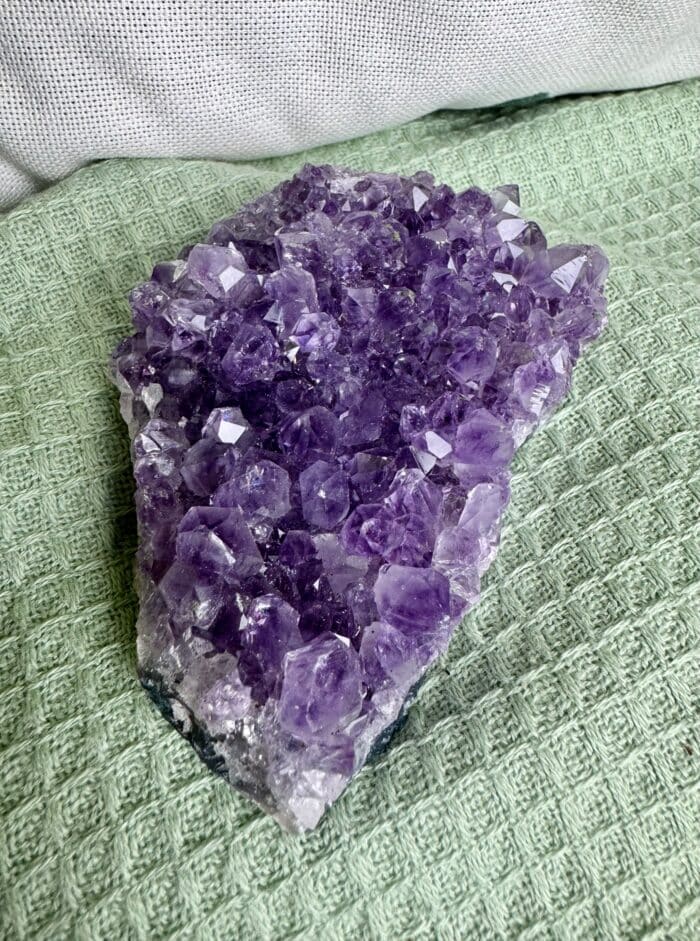 Amethyst Stufen 8cm - Harmonie und Einklang 4 Seelenbewusst